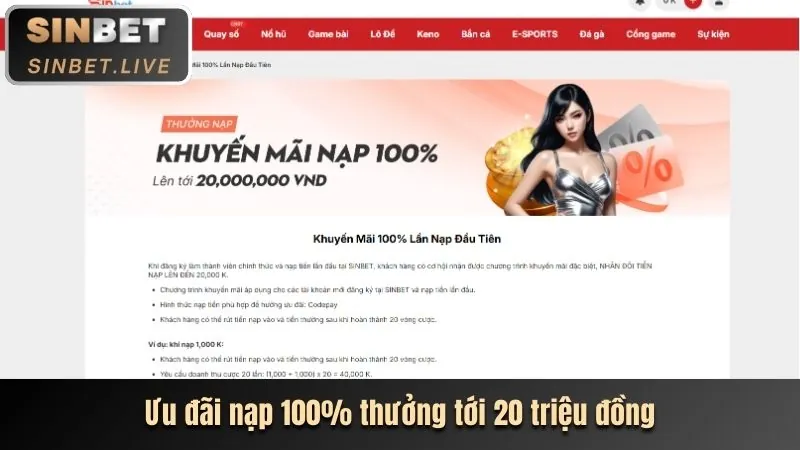 Hoàn trả thể thao và casino neo88